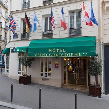 Hotel Saint Christophe Paris Exterior photo