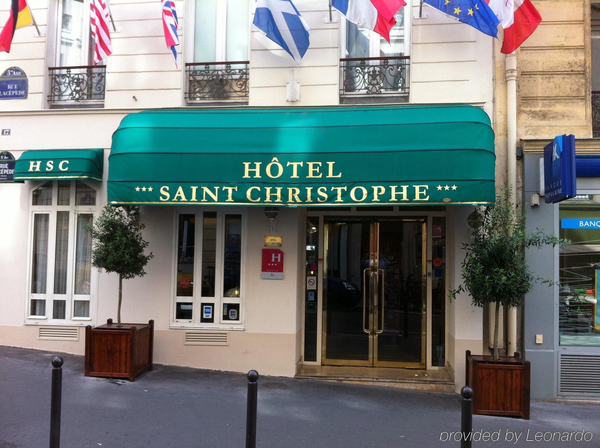 Hotel Saint Christophe Paris Exterior photo