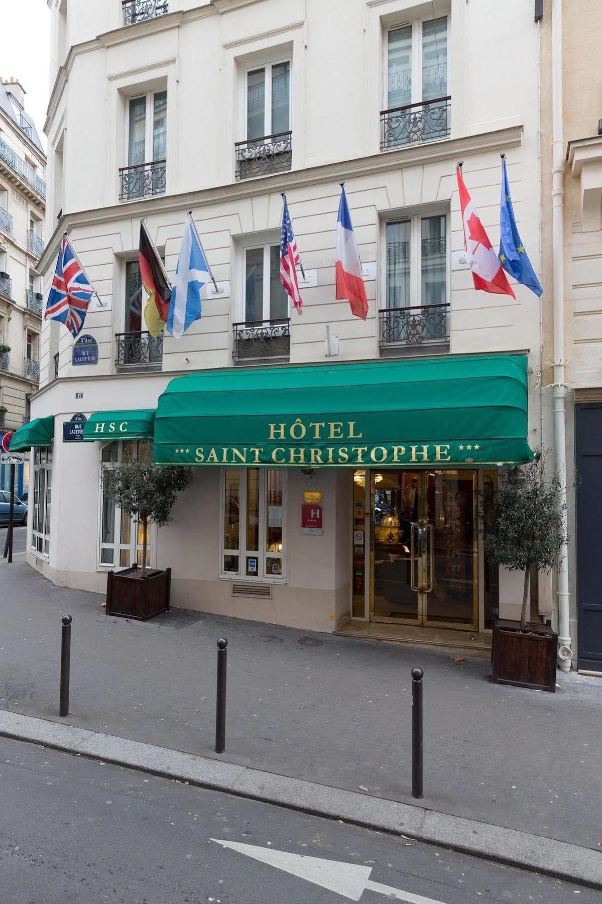 Hotel Saint Christophe Paris Exterior photo